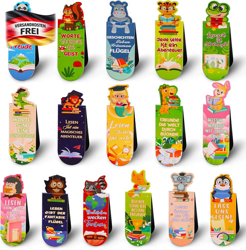 Magnetische lesezeichen set - magnetische,