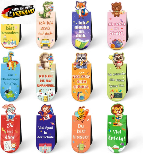 Magnetische lesezeichen kinder - lesezeichen,