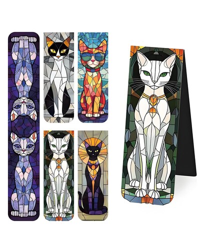 Magnetische katzen lesezeichen - katzen,