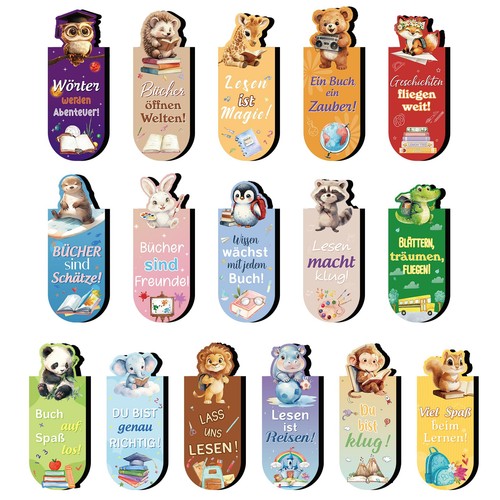 Magnetische lesezeichen kinder - magnetische,