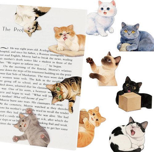 Stück katzen lesezeichen - katzen,
