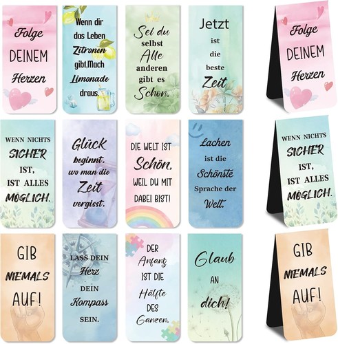 Magnetische lesezeichen 12er - magnetische,